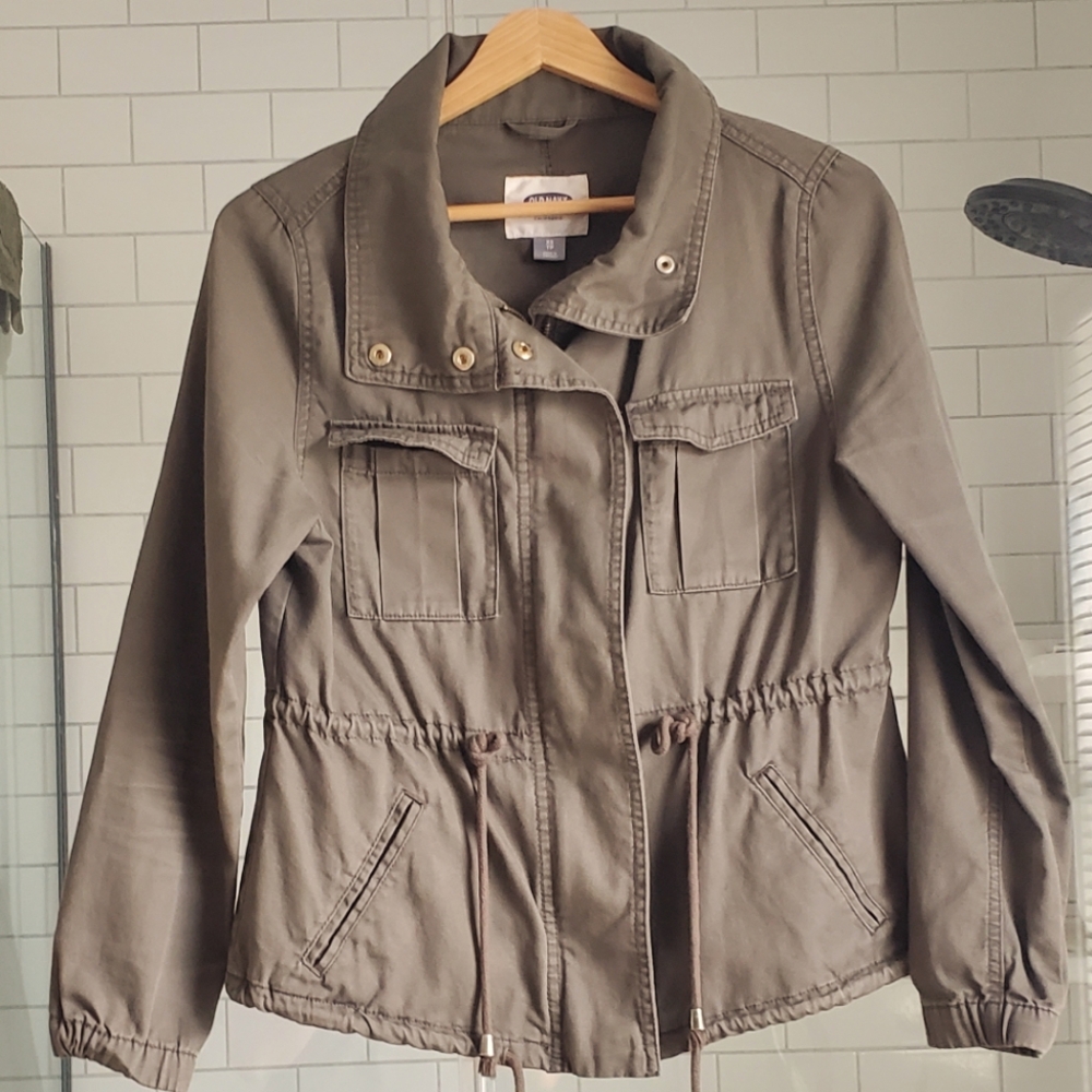 Old Navy Classic Green Utility Jacket